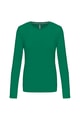 Dames T-shirt lange mouw Kariban K383 KELLY GREEN